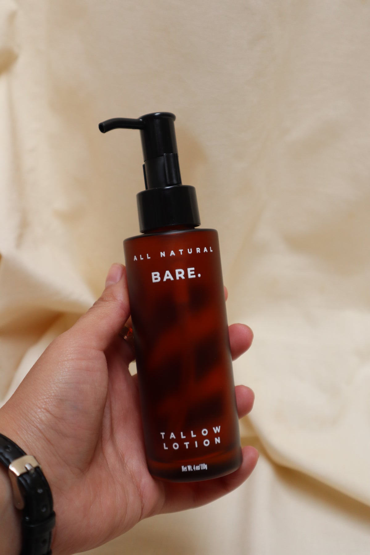 Tallow Lotion - Natural Daily Hydration | Bare Naturals